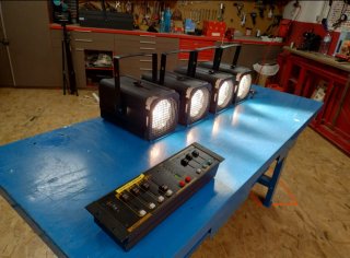 Controlador DMX Contest 4 Canales