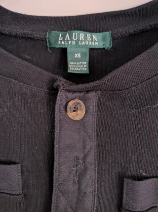 Vestido Negro Ralph Lauren Talla XS. Da talla M