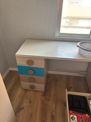 Cama nido con escritorio integrado. VENTA URGENTE