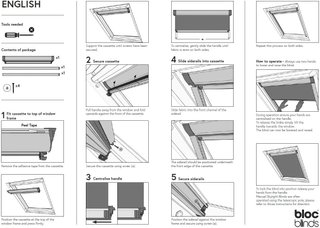 Estor para Ventana Bloc Skylight Blind 5