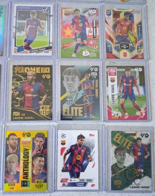 Lote cartas Lamin Yamal en perfecto estado