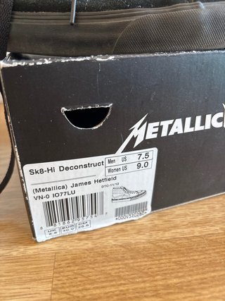 Vans Metallica