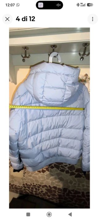 Piumino Woolrich Azzurro Donna XXL
