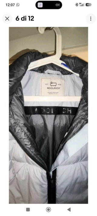 Piumino Woolrich Azzurro Donna XXL