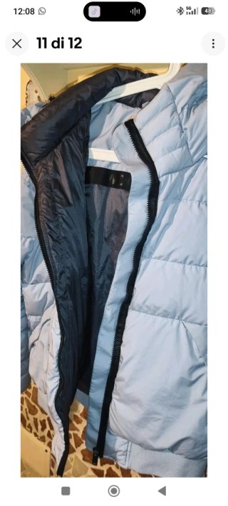 Piumino Woolrich Azzurro Donna XXL