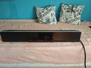 Barra de sonido Philips con DVD y subwoofer