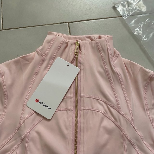 Chaqueta Lululemon Define Nulu Rosa Talla 4
