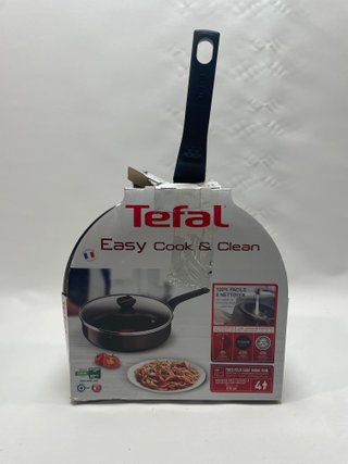 Sartén Tefal 24cm Easy Cook&Clean con Tapa
