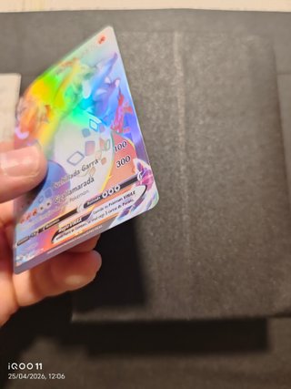 Carta Pokémon Charizard VMAX Arcoiris (Secret Rare