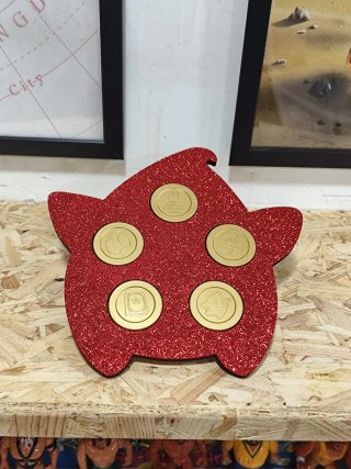 Expositor Monedas McDonald's Mario Galay