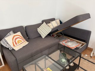 Sofá Cama Gris Ikea Friheten