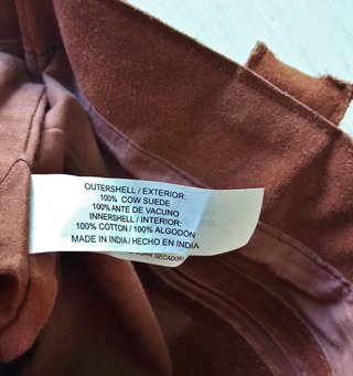 Bolso de piel tejido mujer