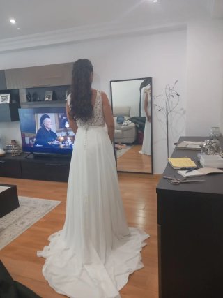 Vestido de Novia Lady Bird + Cancán