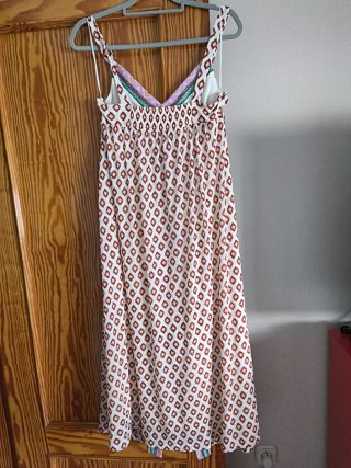 Vestido estampado multicolor