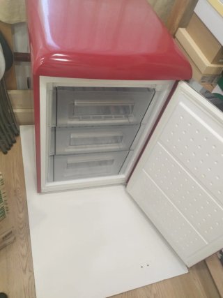 Congelador Vintage Rojo