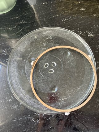 Plato giratorio microondas 31,5 cm