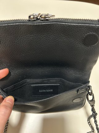 Bolso Zadig & Voltaire Rock Mini Negro Bandolera