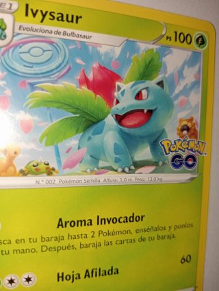 Lote 6 Cartas Pokémon Ivysaur, Bulbasaur, Squirtle