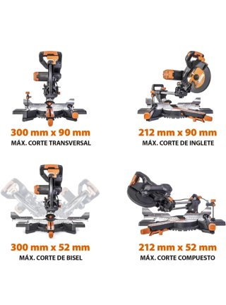 Sierra Ingletadora Deslizante Evolution