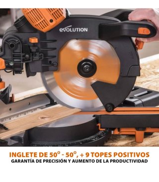 Sierra Ingletadora Deslizante Evolution