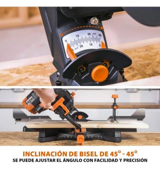 Sierra Ingletadora Deslizante Evolution