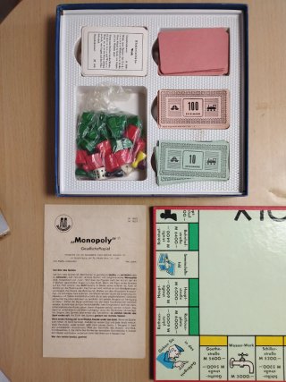 Monopoly antiguo en alemán