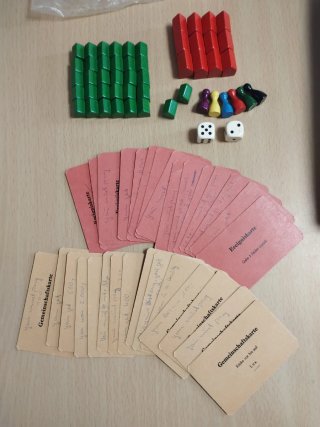 Monopoly antiguo en alemán
