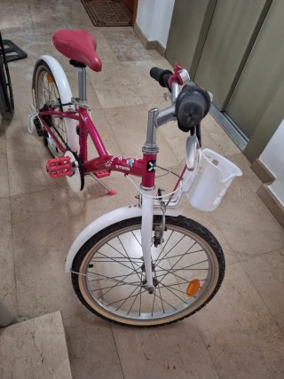 Bicicleta niña 20 pulgadas BTWIN