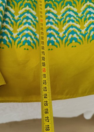 Vestido largo de seda de Anthropologie, XS