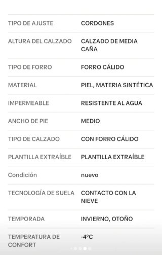Botas nieve Quechua piel T36