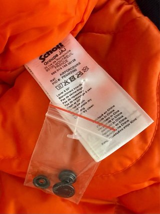 Chaqueta Bomber Schott Azul Marino Talla M