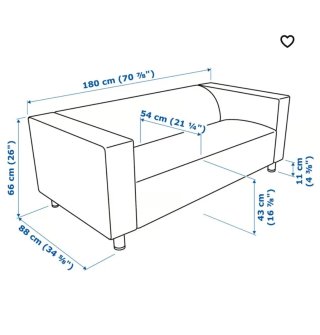 Sofá Klippan Ikea
