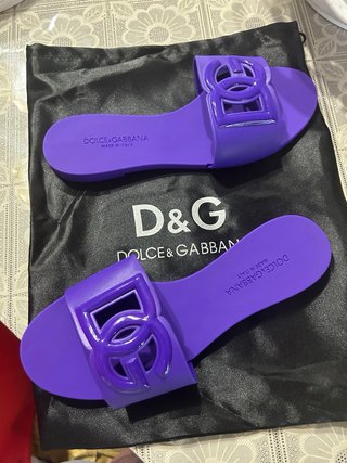 Ciabatte Dolce & Gabbana donna viola