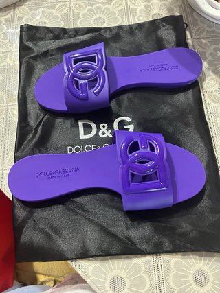 Ciabatte Dolce & Gabbana donna viola