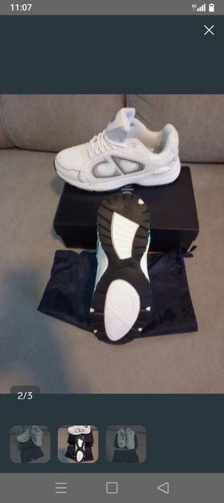 Zapatillas Blancas CD B30