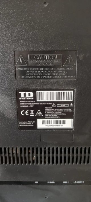 TV TD Systems 40 led full hd (no smart tv).