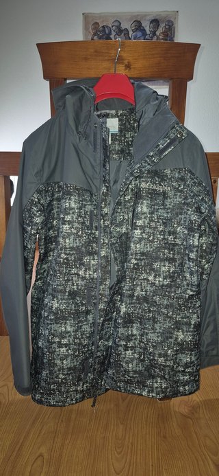 Chaqueta Columbia 3 en 1 Interchange Gris