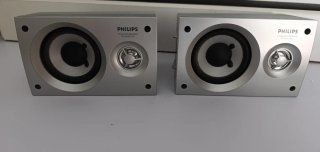 Pack 2 Altavoces Philips Gris/Blanco