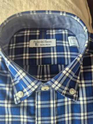 2 Camisas Pedro del Hierro Non Iron Talla S Nuevas