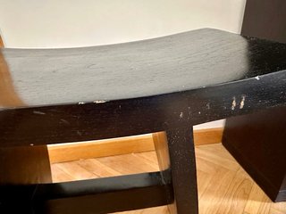 Taburete BoConcept madera negro
