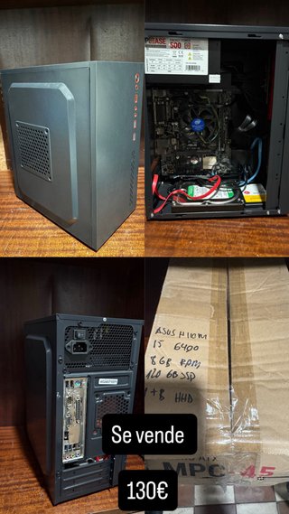 ORDENADOR SOBREMESA INTEL I5