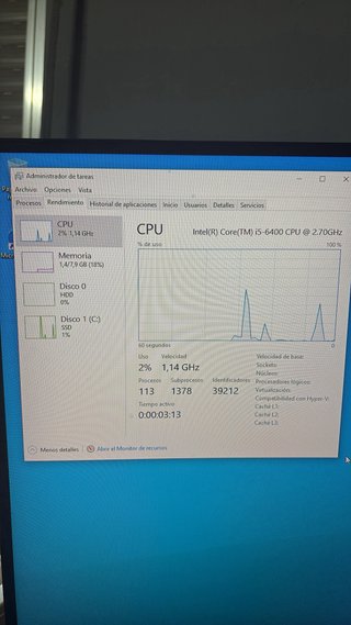 ORDENADOR SOBREMESA INTEL I5
