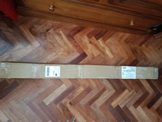 Barra Olímpica Curvada Amazon Basics 5.1cm