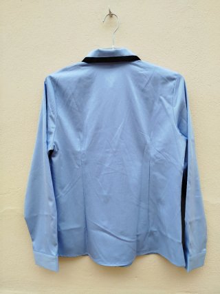 Camisa azul mujer