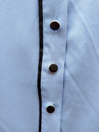 Camisa azul mujer
