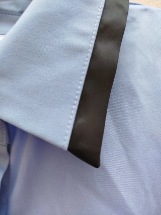 Camisa azul mujer