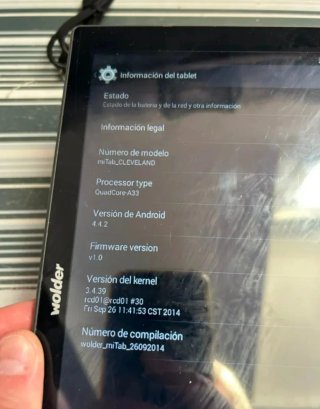 Tablet Wolder miTab Cleveland 10.1 8GB