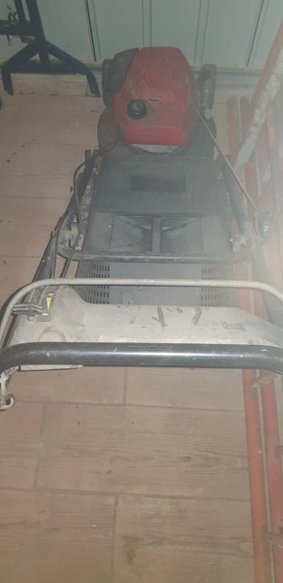 Cortacésped gasolina con recogedor