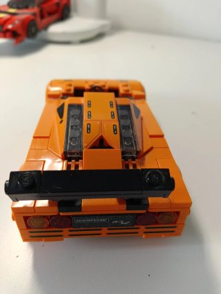 Coche McLaren Naranja Lego