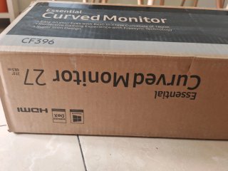 Monitor Samsung 27'' Curvo Caja Original 1920x1080